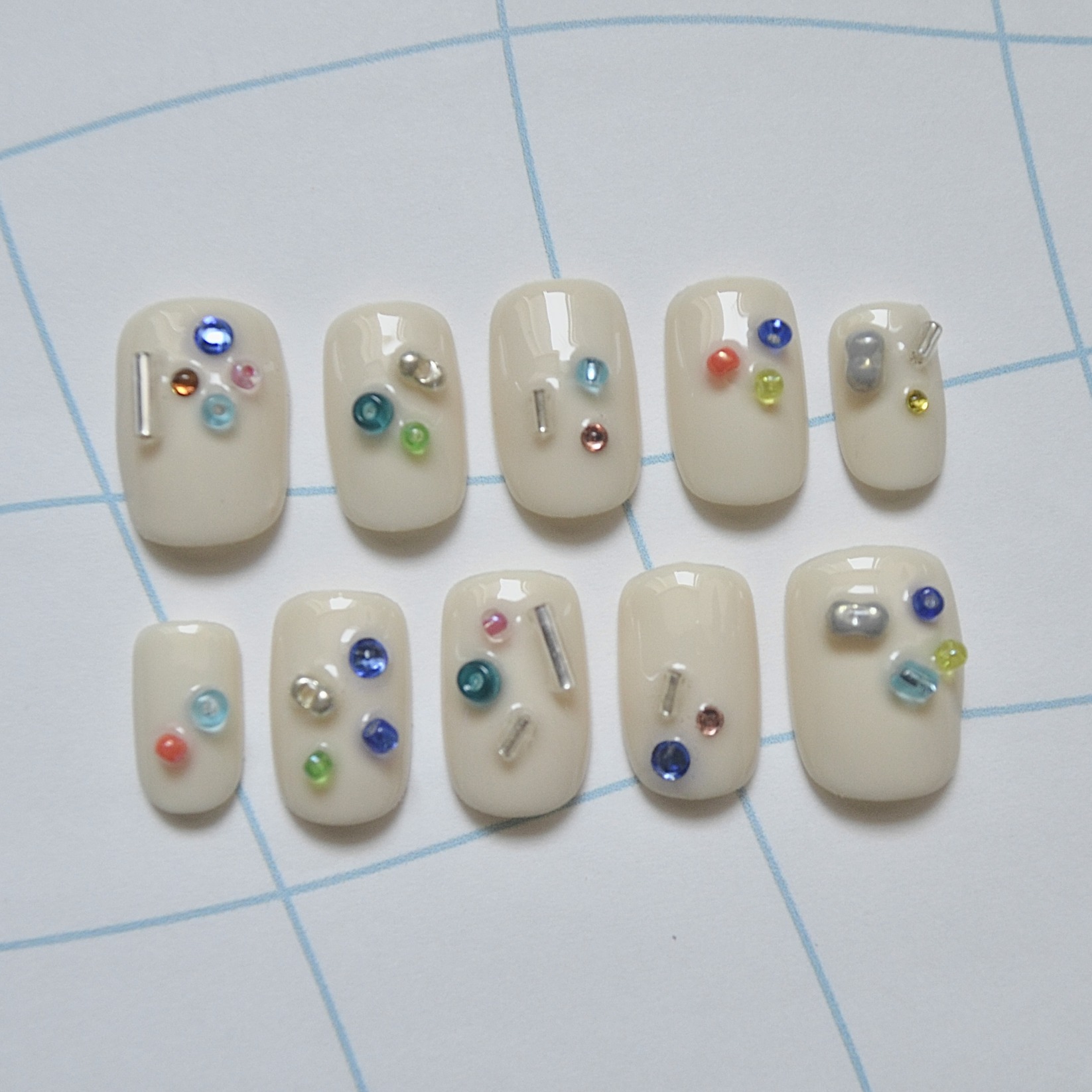 ドロップス(アイボリー)