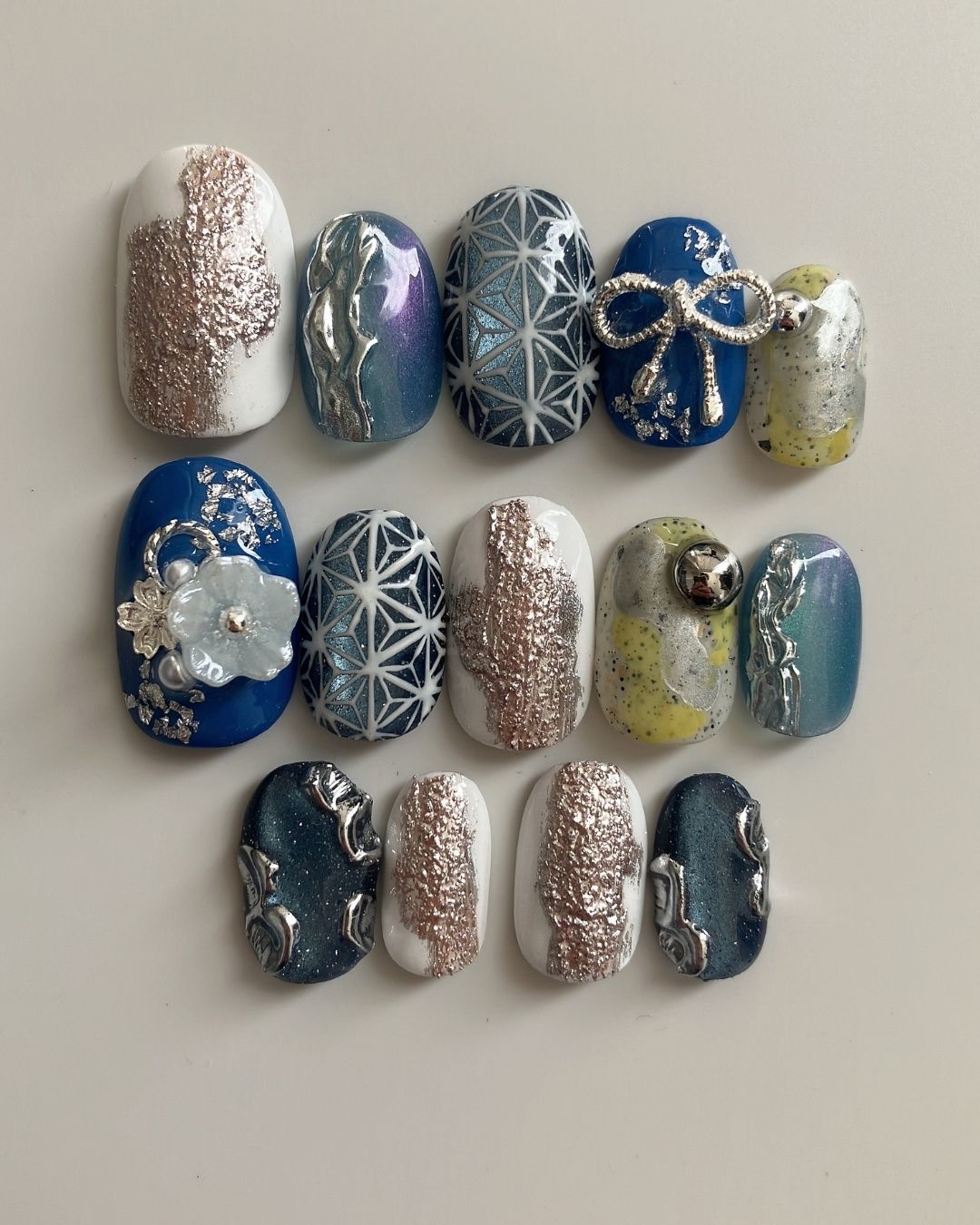 和 -白藍- / 成人式・和装