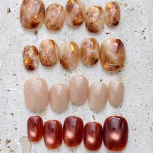 【福袋】¥7,200相当!! ぬくもりをひと粒  / ニュアンス　マグネット　フラッシュラメ　ブラウン　ベージュ