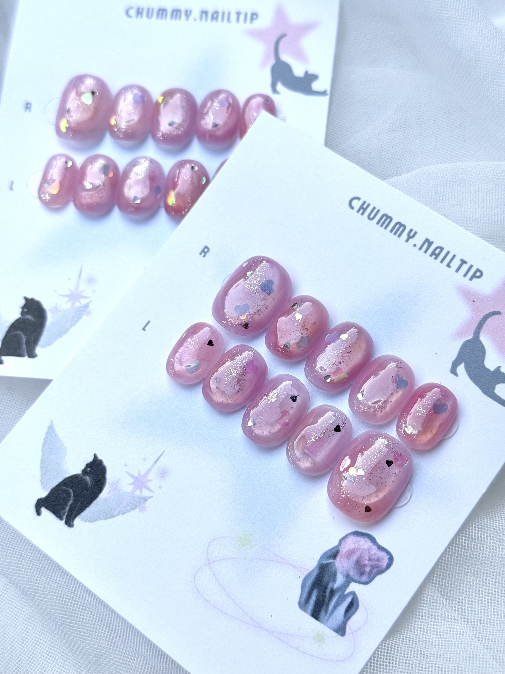 うるぷるマグネット　ピンク