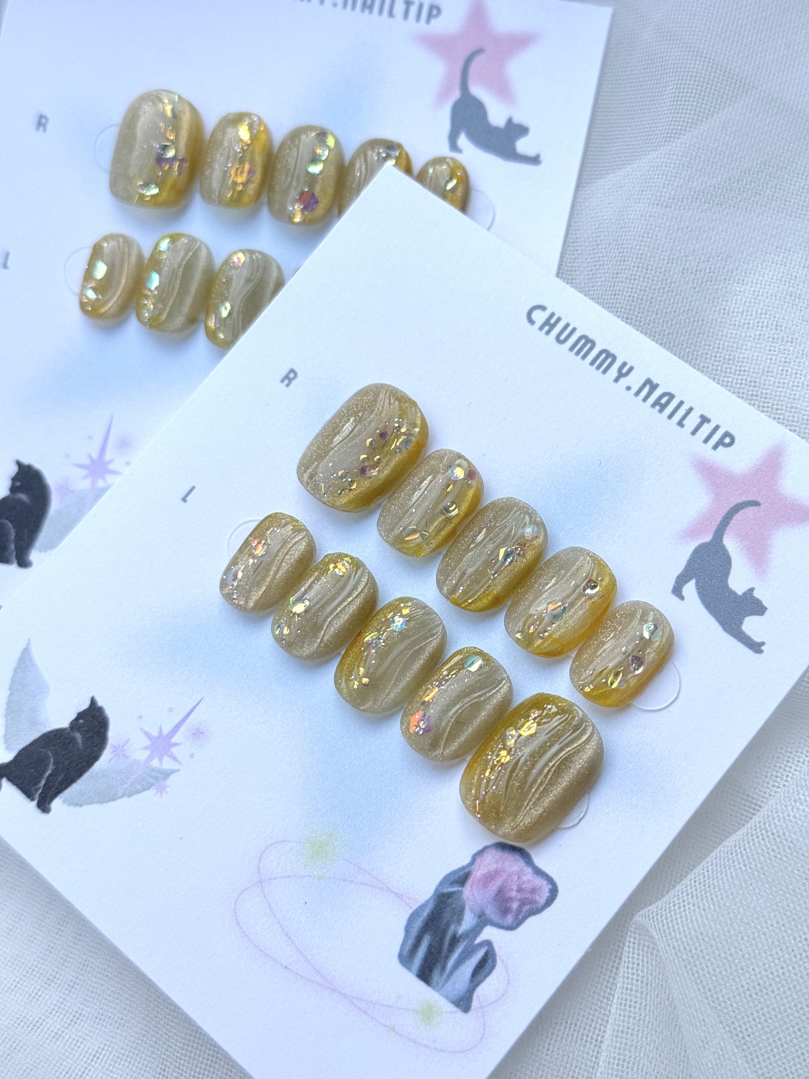 ニュアンス　ホロマグネット　イエロー