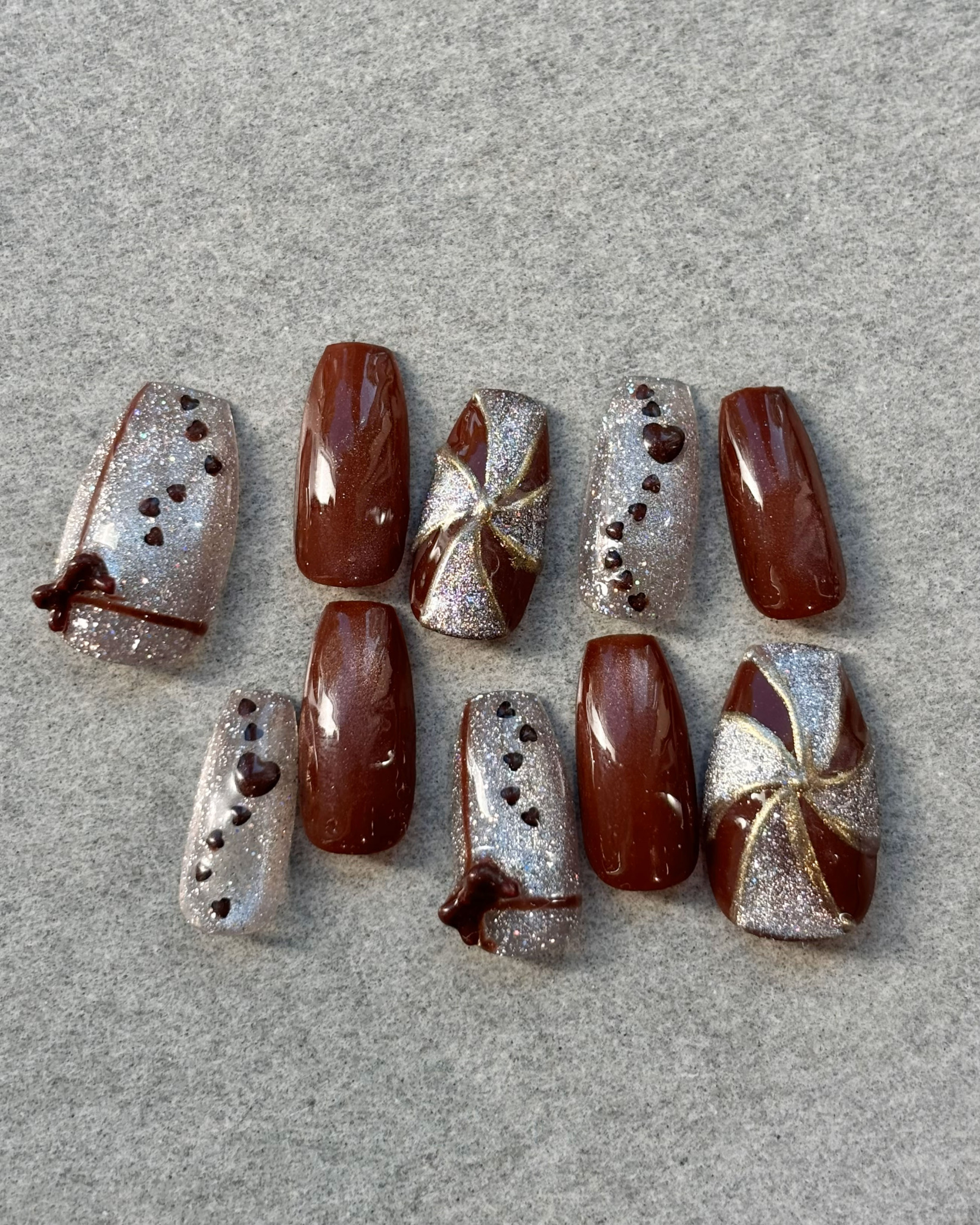 【限定カラー】ラッピングリボン（brown）