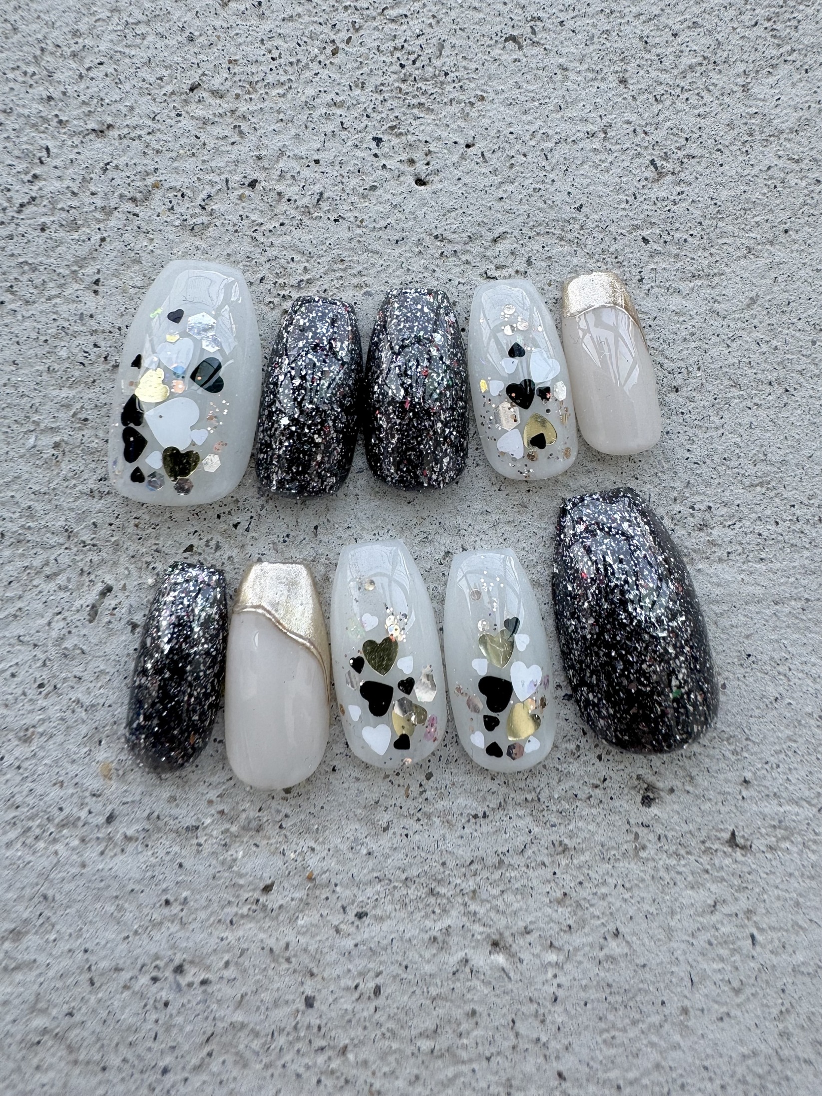 ハートホロの大人ブラックm