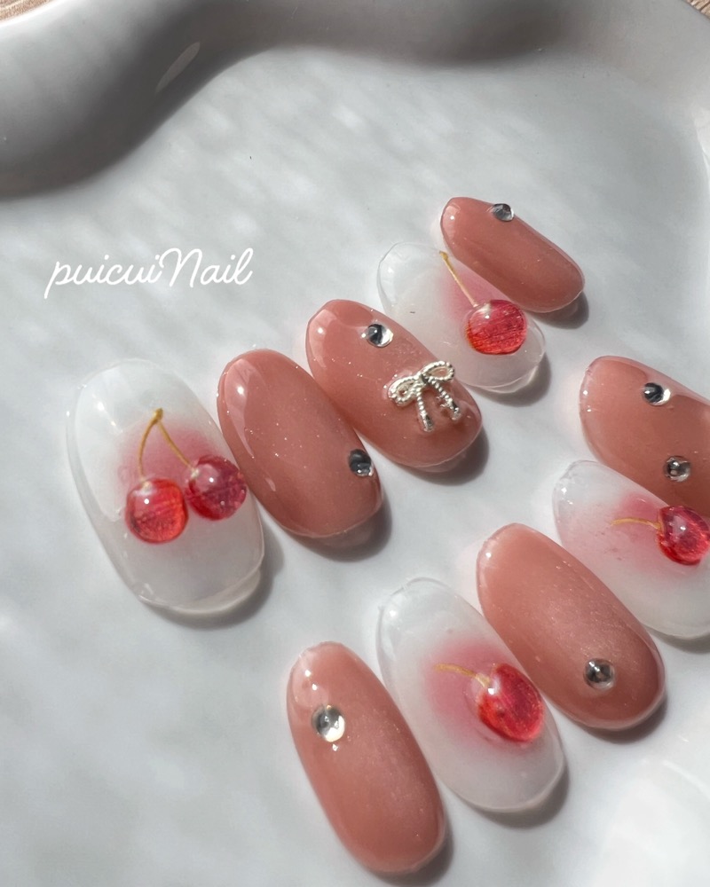 さくらんぼチークマグ