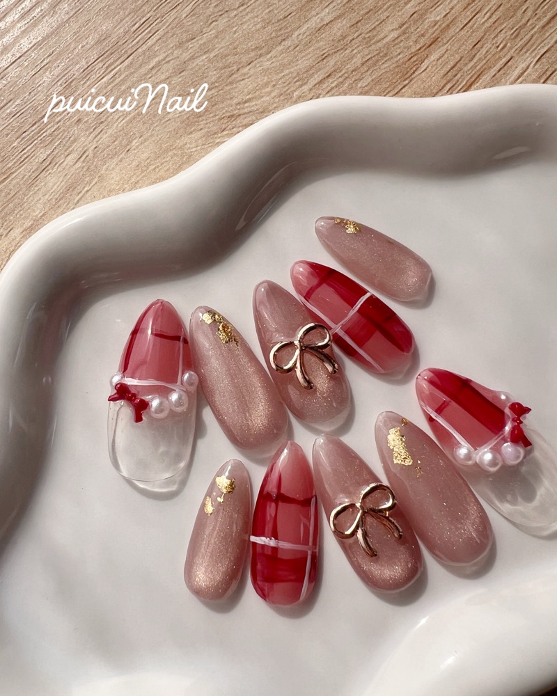 ピンクチェック