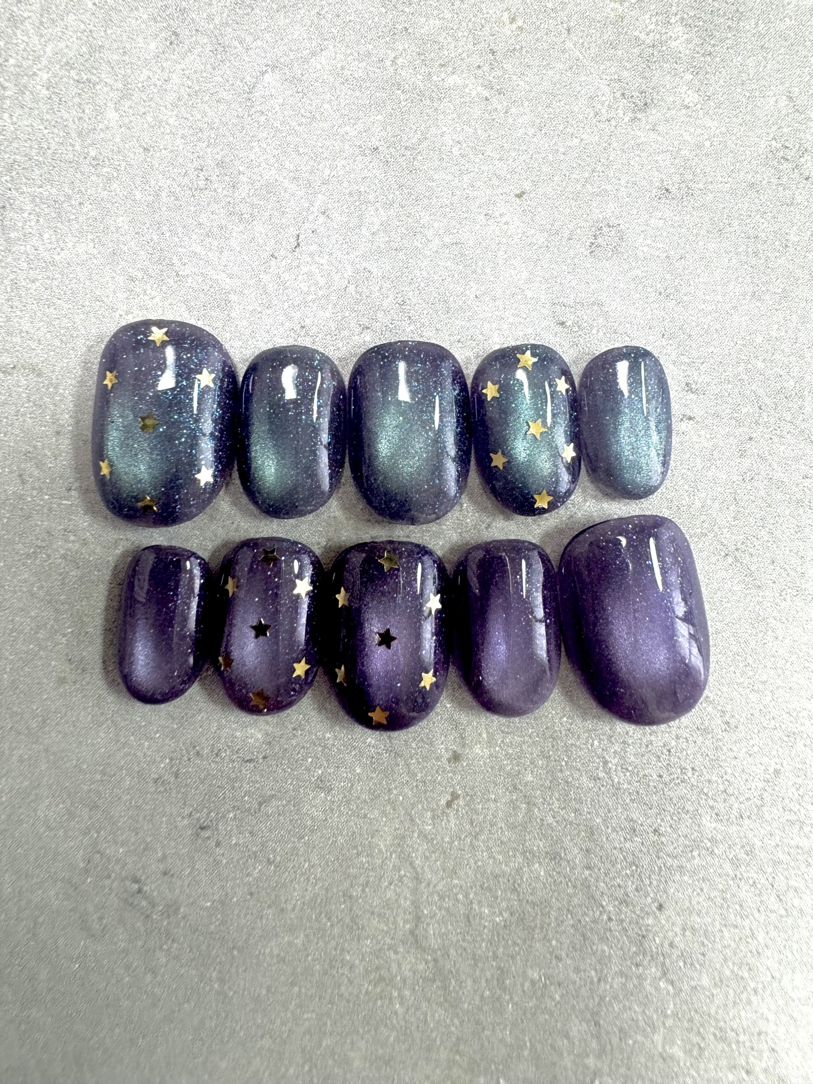 幻想的なスターネイル