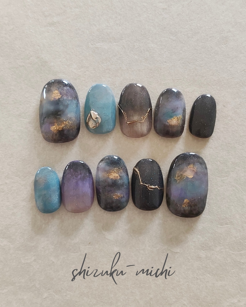 ちょっとモードなブラックニュアンス