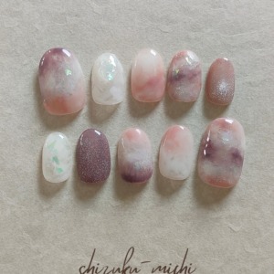 ほっこりカラーの淡色ニュアンス | NaiLoom