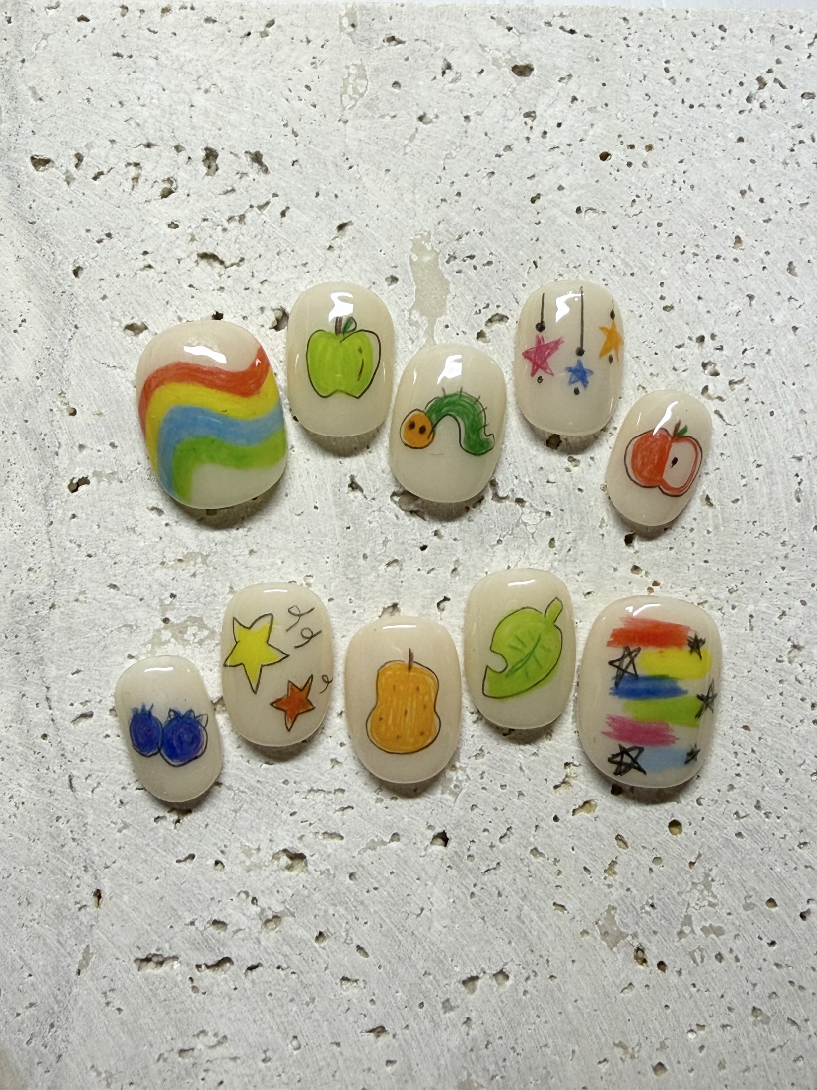 落書きネイル