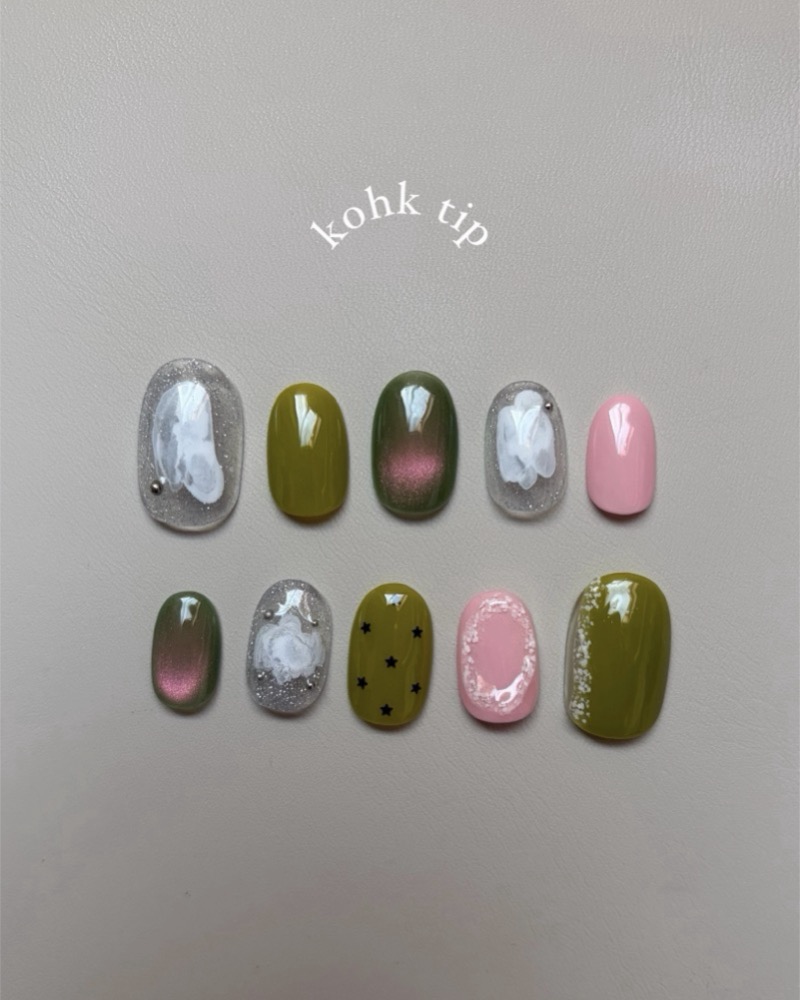 個性派ネイル1